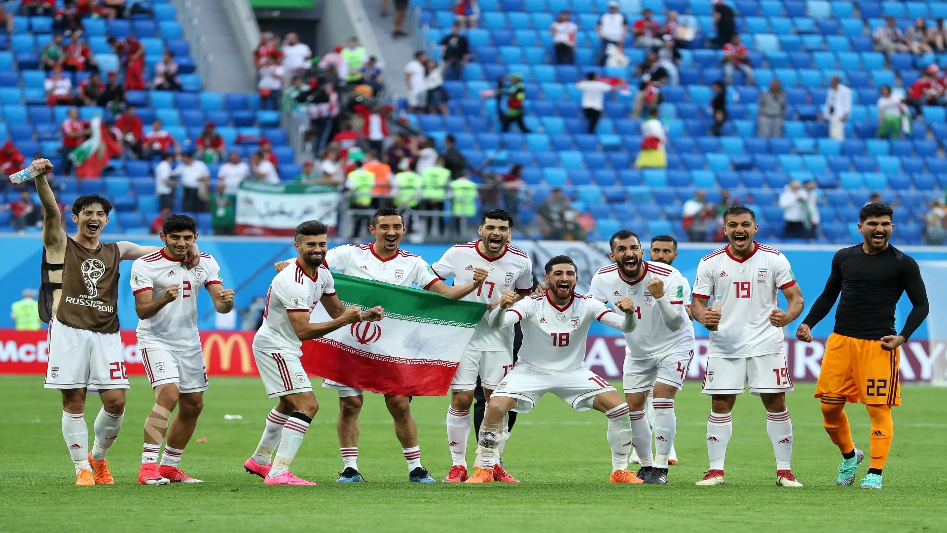 Seleção Iraniana na Copa de 2018 – Richard Heathcote/Getty Images