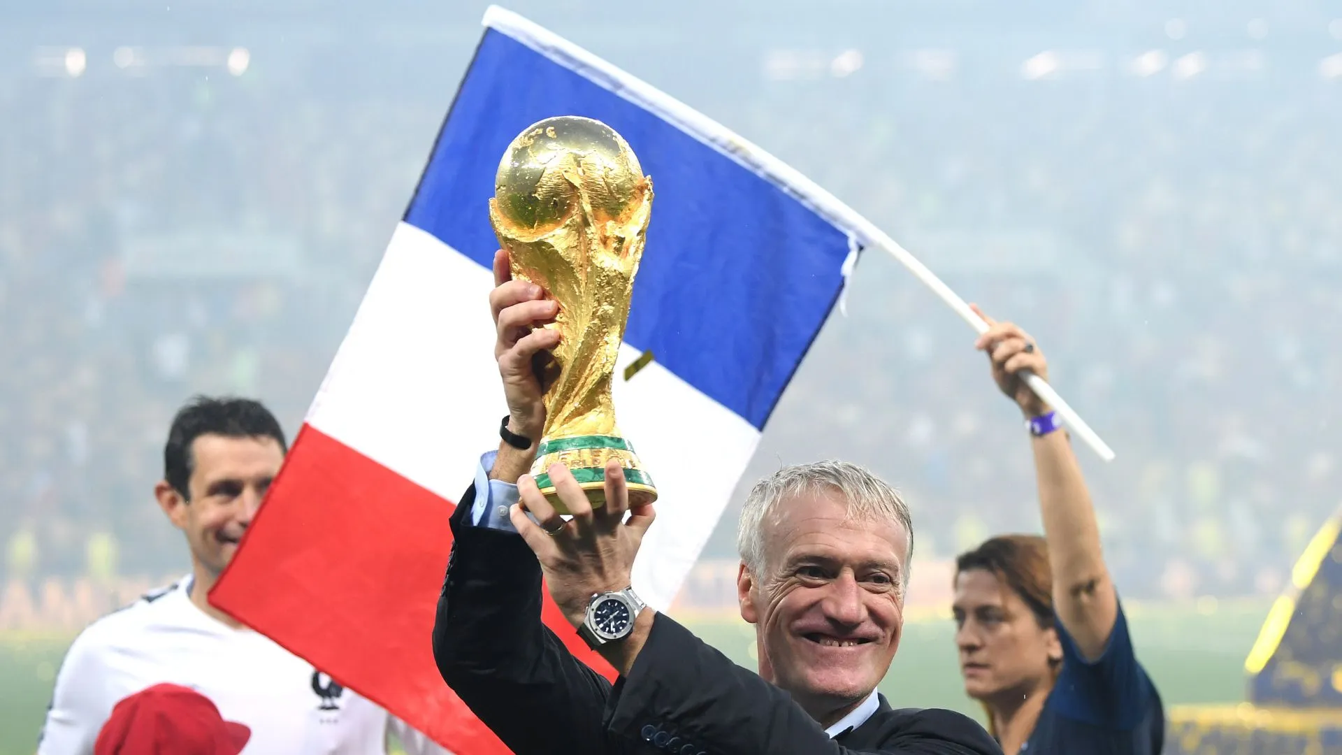 Didier Deschamps venceu a Copa do Mundo 2018 com a Seleção Francesa (foto: Matthias Hangst/Getty Images)