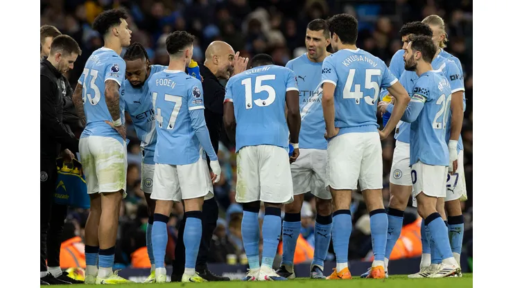 Manchester City v Wolverhampton Wanderers - Premier League Manchester City F.C. manager Pep Guardiola gives instructions to his players during the Premier League match between Manchester City and Wolverhampton Wanderers at the Etihad Stadium in Manchester, on January 24, 2026. Manchester Manchester United, ManU Kingdom PUBLICATIONxNOTxINxFRA Copyright: xMIxNewsx originalFilename:fletcher-manchest260124_npUlS.jpg