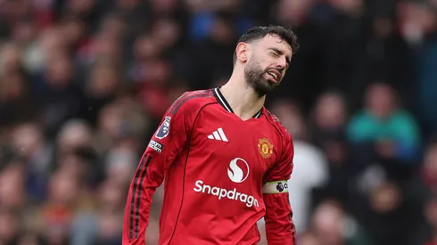 Bruno Fernandes, meia do Manchester United. (Foto: Stu Forster/Getty Images)