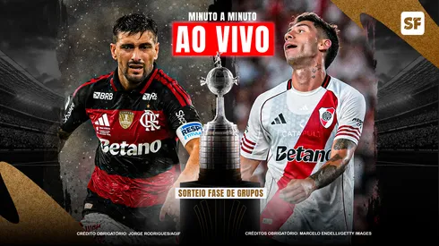 Conmebol realiza sorteio da fase de grupos de Libertadores e Sul-Americana nesta quinta-feira. Jorge Rodrigues/AGIF e Marcelo Endelli/Getty Images