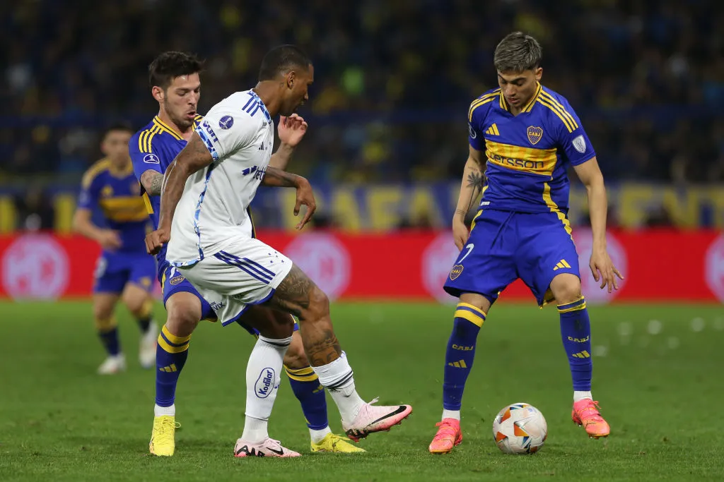 Boca Juniors e Cruzeiro se enfrentaram na Sul-Americana em 2024. (Photo by Daniel Jayo/Getty Images)