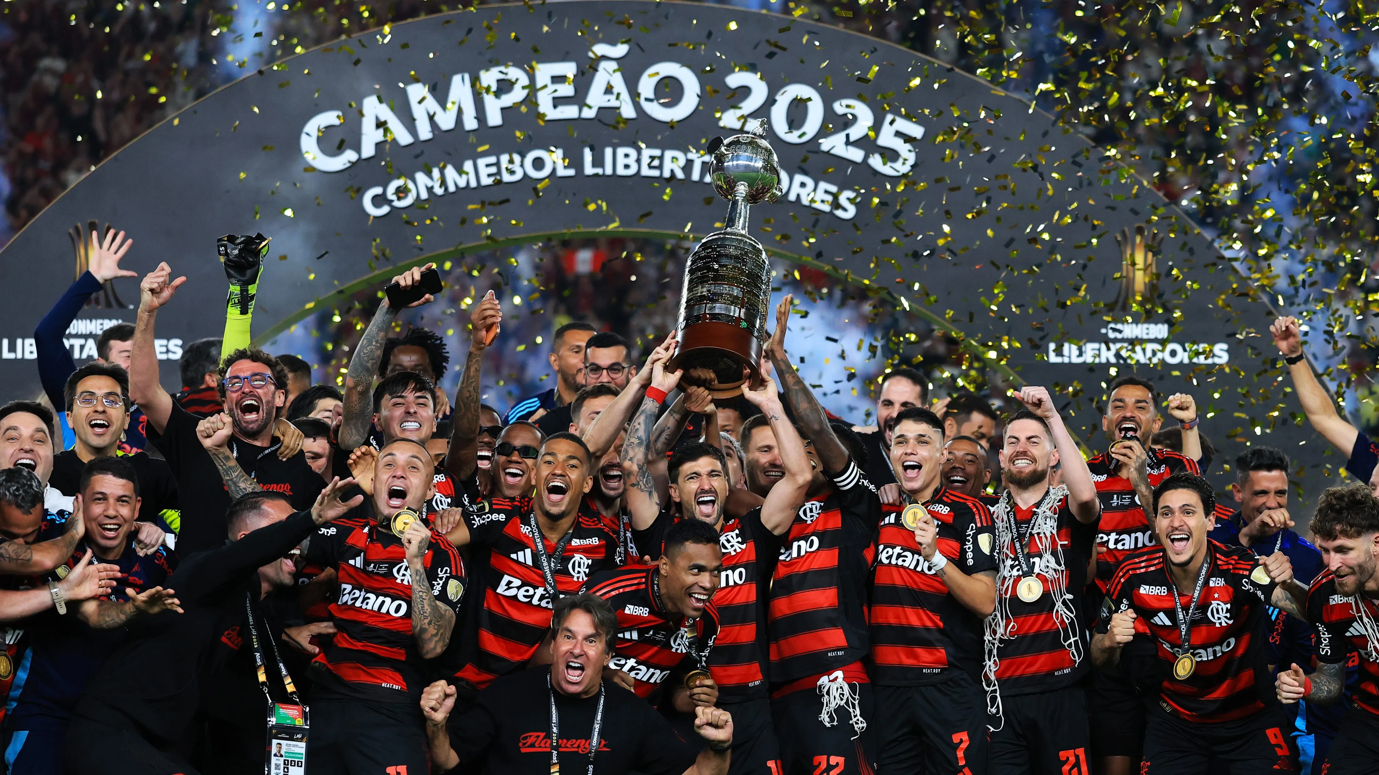 Flamengo é o atual campeão da Libertadores. Foto: Buda Mendes/Getty Images