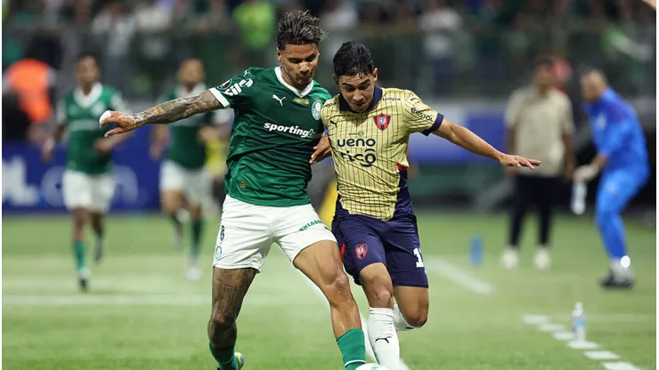 Palmeiras volta a enfrentar o Cerro Porteño na Libertadores. Alexandre Schneider/Getty Images.