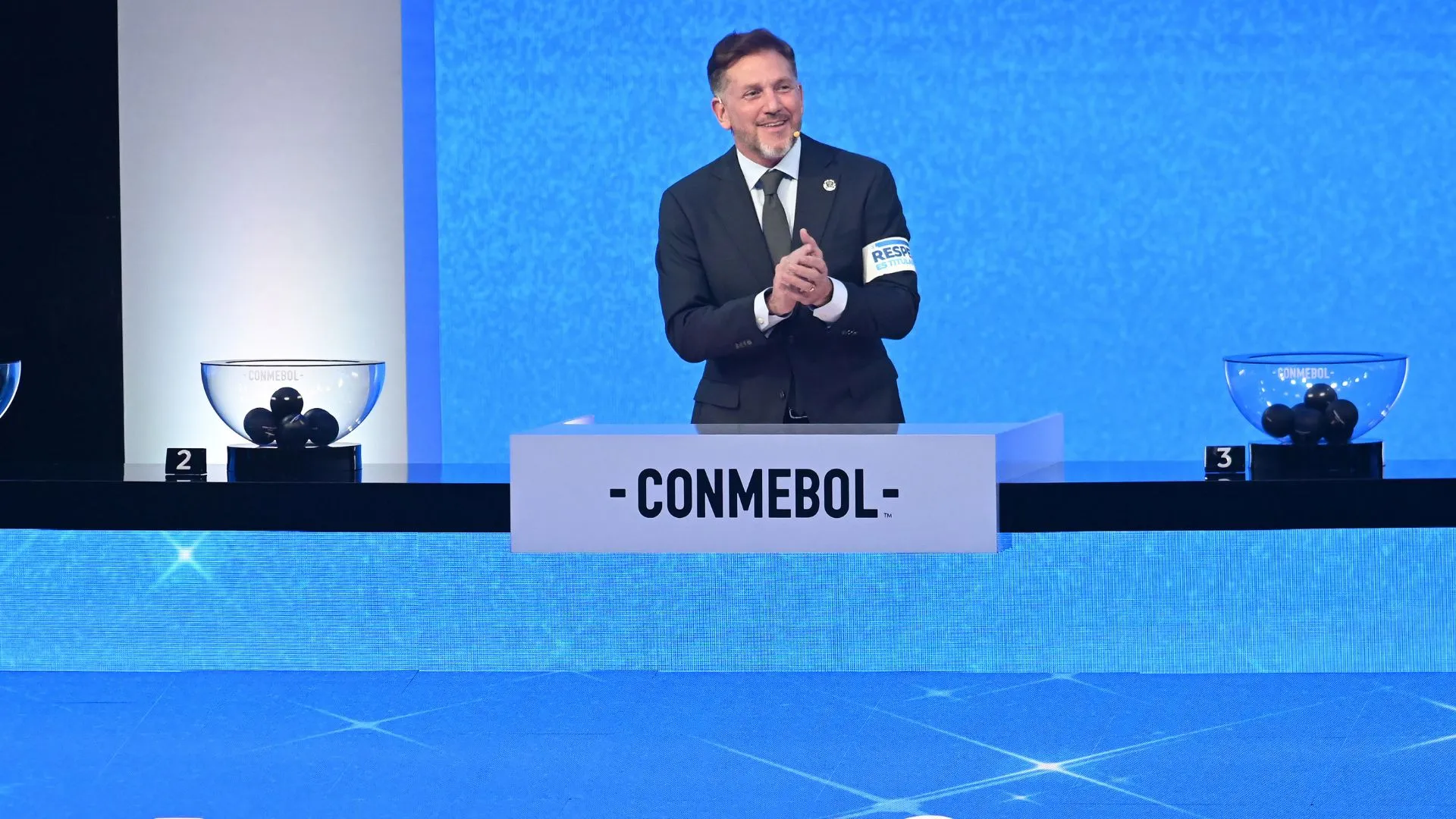 Alejandro Domínguez, presidente da Conmebol (foto: Christian Alvarenga/Getty Images)