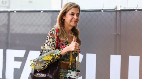 Leila Pereira, presidente do Palmeiras