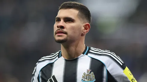 Bruno Guimarães, alvo do Manchester United. Foto: IMAGO / Sportimage