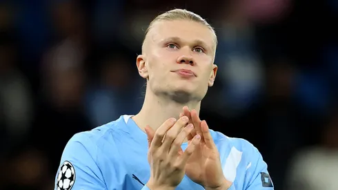 Segundo os portais TEAMtalk e Football 365, Haaland teria pedido para deixar o Manchester City. Foto: IMAGO/APL