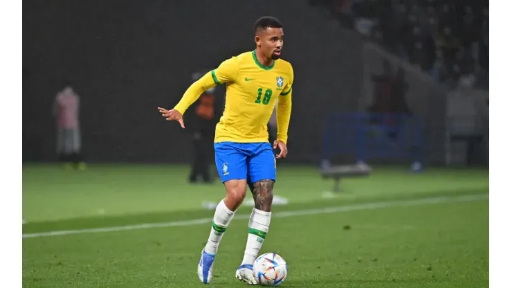 Gabriel Jesus em jogo da Seleção Brasileira (Getty Images AsiaPac)