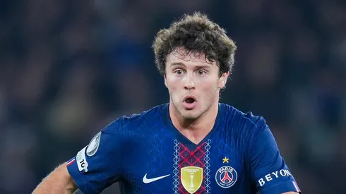 PSG encara o Nice pela Ligue 1 sem João Neves. Foto: Franco Arland/Getty Images