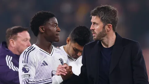 Mainoo terá salário quadruplicado ao renovar com o Manchester United (Photo by Ryan Pierse/Getty Images)