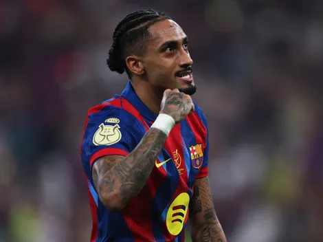 Raphinha é intocável no projeto De Hansi Flick