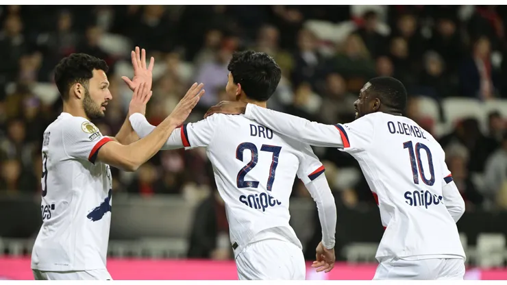 PSG goleia o Nice por 4 a 0 e retoma a liderança da Ligue 1. Foto: IMAGO / PsnewZ