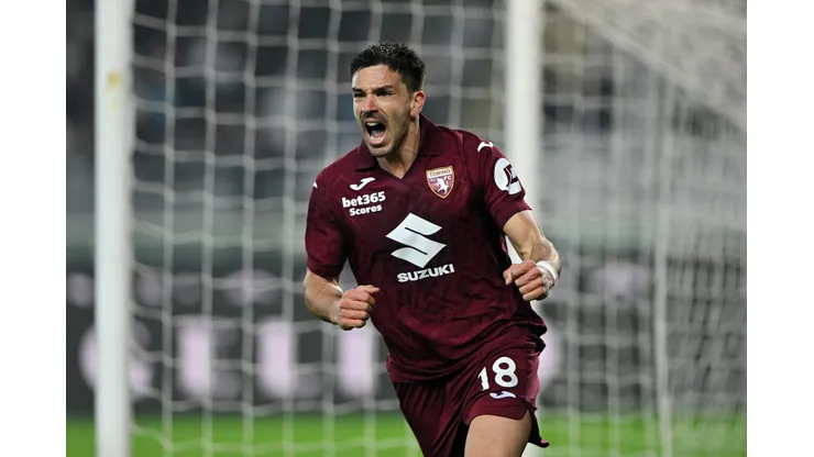 Entenda o futuro de Giovanni Simeone no Torino e o interesse do River Plate. (Foto por Chris Ricco/Getty Images)