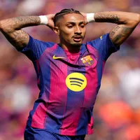 Raphinha pinta o sete e quase marca na vitória do Barcelona