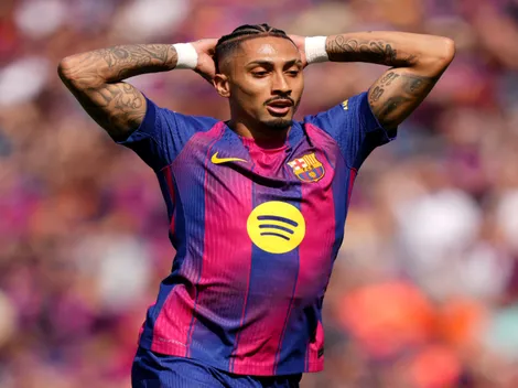 Raphinha pinta o sete e quase marca na vitória do Barcelona