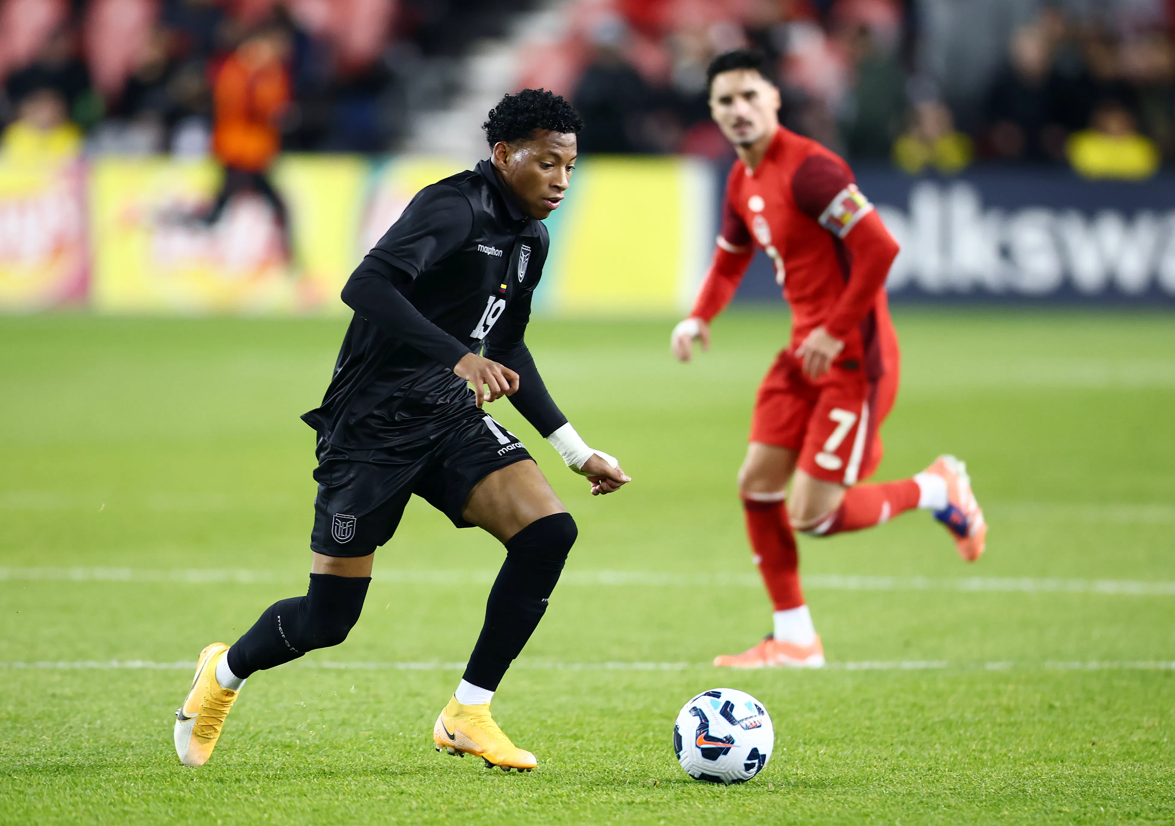 Gonzalo Plata pelo Equador. Foto: Vaughn Ridley/Getty Images