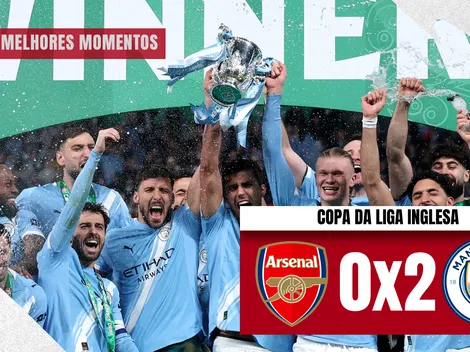 City vence o Arsenal e é campeão da Copa da Liga Inglesa