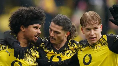 Adeyemi pode trocar o Borussia Dortmund pela Juventus a partir de junho. (Photo by Fabio Deinert/Getty Images)