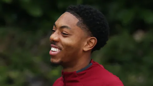 Manchester United estuda a contratação de Myles Lewis-Skelly, do Arsenal. (Photo by Jasper Wax/Getty Images)