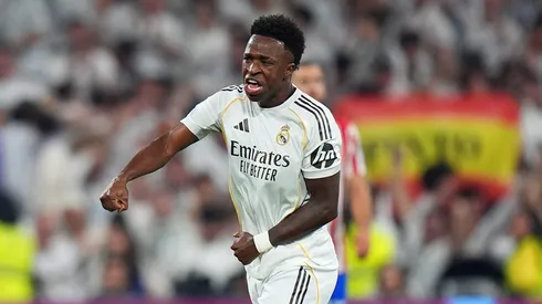 Vinícius Júnior decide dérbi de Madrid e quebra recorde histórico na Espanha. (Foto por Angel Martinez/Getty Images)