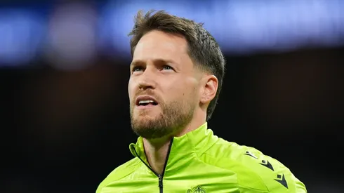 Barcelona recebe sinal verde de Álex Remiro para a próxima janela. (Photo by Angel Martinez/Getty Images)