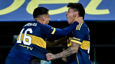 Boca Juniors vence o Instituto com gols de Aranda e Bareiro. (Photo by Marcelo Endelli/Getty Images)