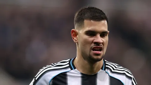 Manchester United avança por Bruno Guimarães. Foto: George Wood/Getty Images