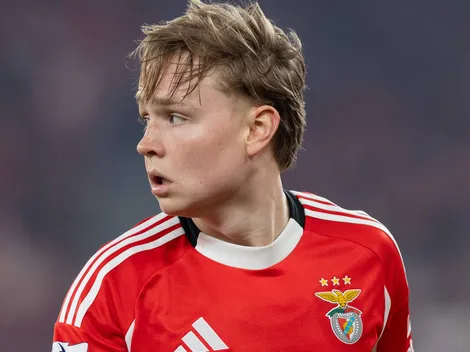 Atacante Schjelderup, do Benfica, se manifesta sobre interesse do Barcelona