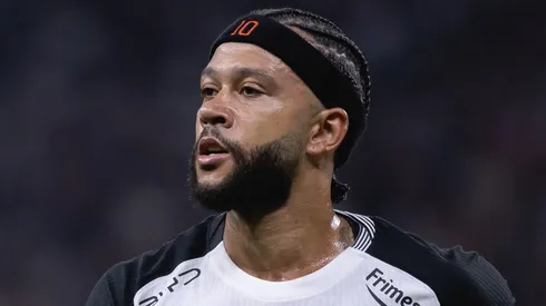 Memphis Depay, atacante do Corinthians. (Foto: Ettore Chiereguini/AGIF
