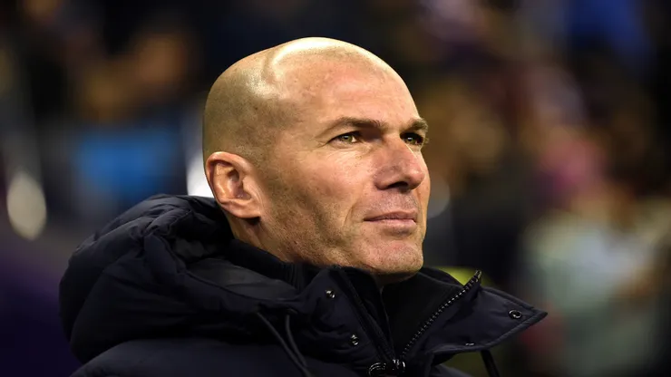 Zidane em 2020 no Real Madrid - Denis Doyle/Getty Images