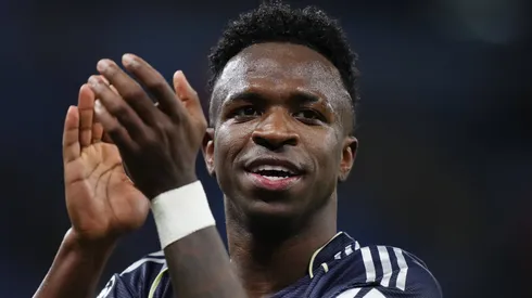 Florentino Pérez faz movimento que atrapalha planos do City por Vini Jr, do Real Madrid. Foto: IMAGO/Nurfoto