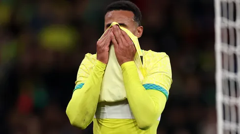 Gabriel Magalhães fora dos amistosos da Seleção em março (Photo by Ryan Pierse/Getty Images)