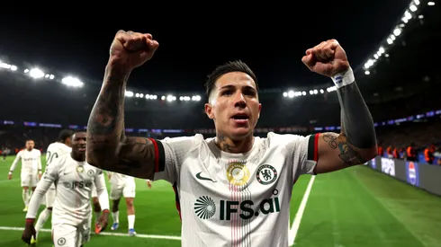 O meio-campista Enzo Fernández em jogo do Chelsea (Justin Setterfield/Getty Images)