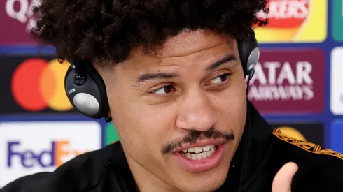 Gabriel Sara durante entrevista coletiva. (Photo by Jan Kruger/Getty Images)