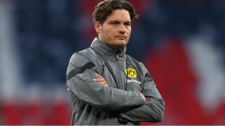 Edin Terzic, ex-técnico do Dortmund (Photo by Justin Setterfield/Getty Images)