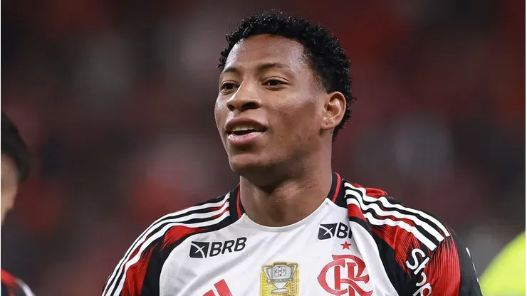 Gonzalo Plata em jogo do Flamengo (Foto: Maxi Franzoi/AGIF)