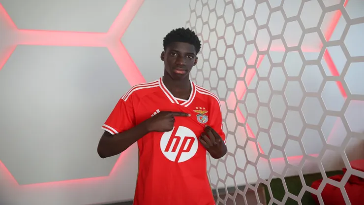 Daniel Banjaqui, do Benfica - Victória Ribeiro / divulgação Benfica
