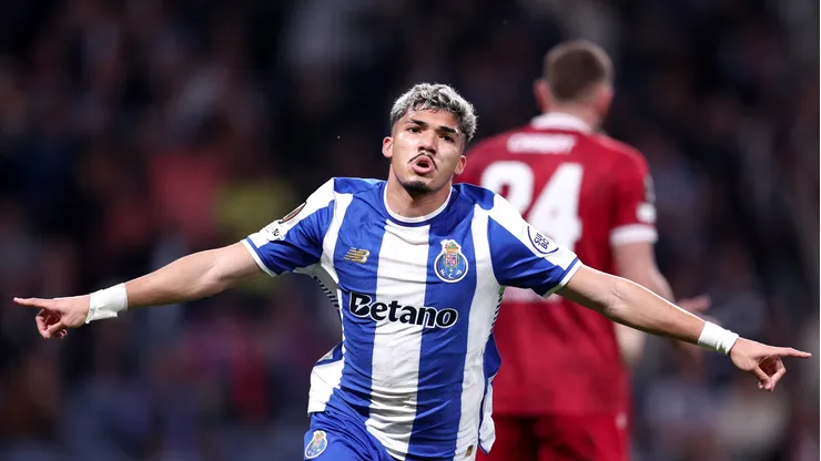 O atacante William Gomes comemora gol pelo Porto (Diogo Cardoso/Getty Images)