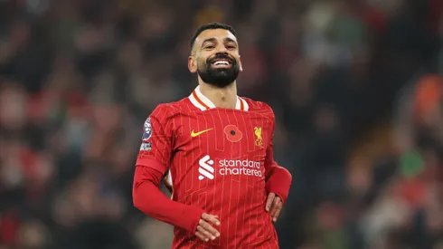 Mohamed Salah está de saída do Liverpool. Carl Recine/Getty Images.
