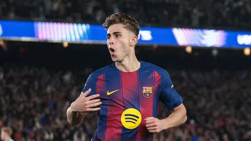 Fermín López não pensa em trocar o Barcelona pelo Manchester United. (Photo by Eric Alonso/Getty Images)
