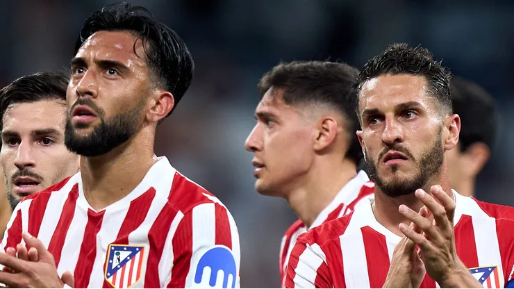 Nico González e Koke. (Photo by Angel Martinez/Getty Images)