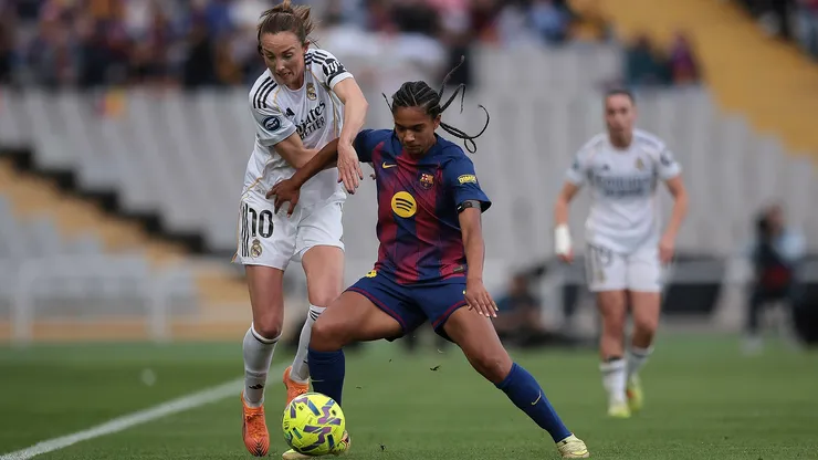 Gigantes espanhóis brigam por uma vaga na semifinal da Champions Feminina - Foto: Eric Alonso/Getty Images