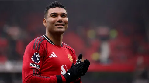 Volante Casemiro, do Manchester United. (Foto: Carl Recine/Getty Images)