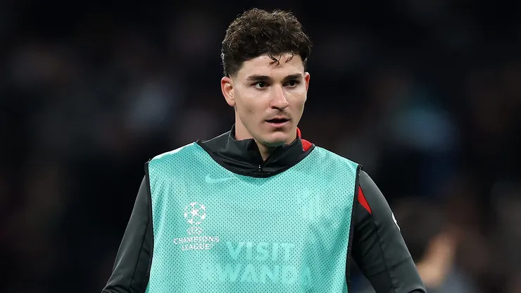 Julian Álvarez, atacante do Atlético de Madrid. (Photo by Justin Setterfield/Getty Images)