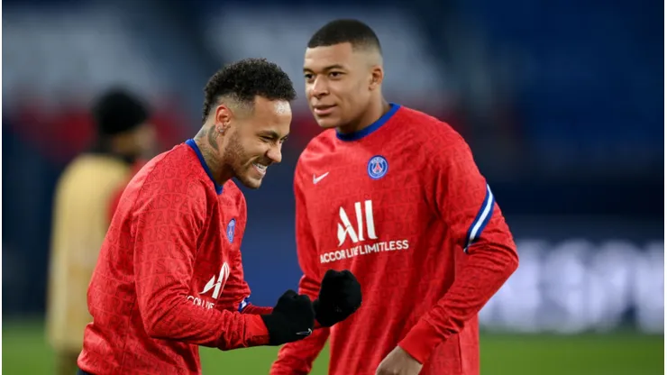 Mbappé exalta talento de Neymar. Matthias Hangst/Getty Images.