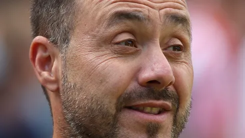 Roberto De Zerbi, ex-técnico do Marseille. (Photo by Nigel Roddis/Getty Images)