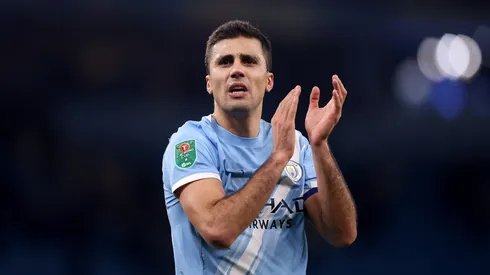 Rodri, volante do Manchester City. (Foto: Carl Recine/Getty Images)