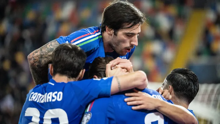 Itália x Israel - Eliminatórias da Copa do Mundo FIFA, WM, Weltmeisterschaft, Fussball 2026. Em Udine, Itália, em 11 de outubro. Foto: IMAGO/NurPhoto