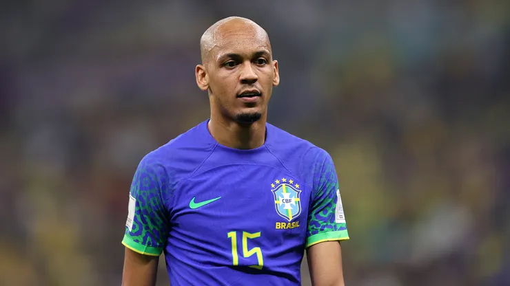 Fabinho, da Seleção Brasileira. (Foto: Julian Finney/Getty Images)